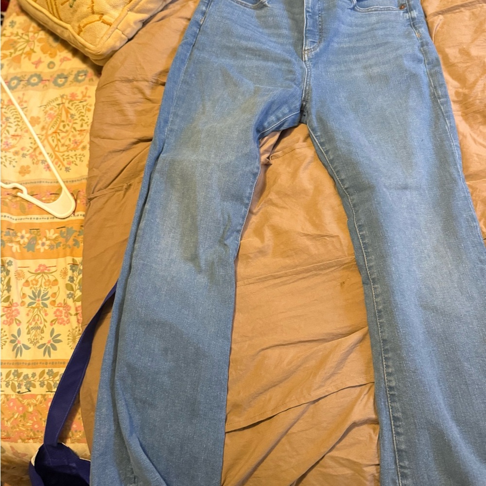 LOFT Women's Light Blue Boot Cut Jeans